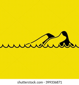 beach icon design 