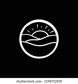 beach icon set, sea clip art