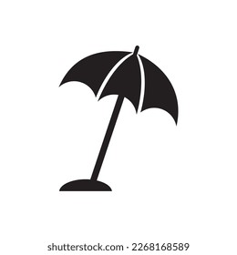 beach icon , travel icon vector