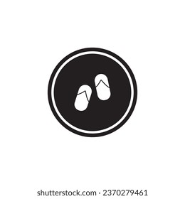 beach icon vector template illustration logo design