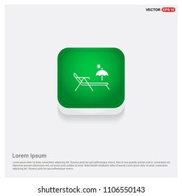beach iconGreen Web Button