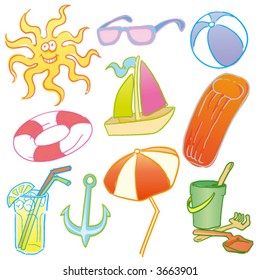 beach icons