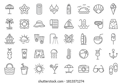 97,130 Beach icons black white Images, Stock Photos & Vectors ...
