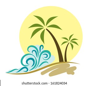 Beach Illustration