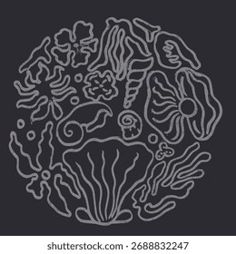 Praia ilustração vetor clip art 211