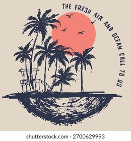 Praia ilustração vetor clip art 326