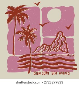 Praia ilustração vetor clip art 472