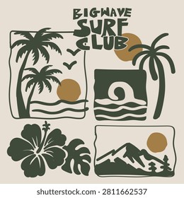 Beach illustration vector clip clip art  645