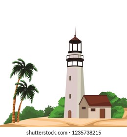 Beach and island scenery
