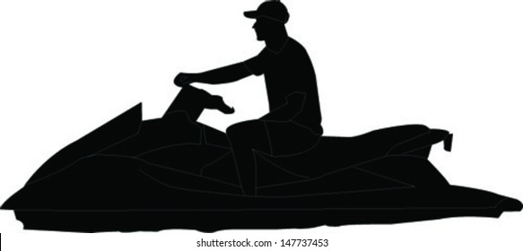 beach life guard - vector