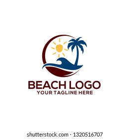 Beach Logo Design