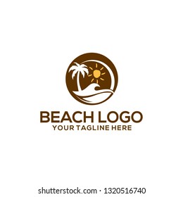 Beach Logo Design