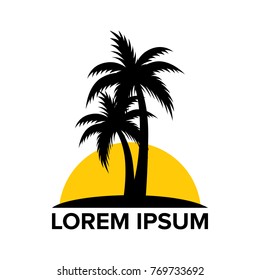 Beach logo design