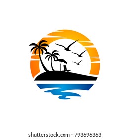beach logo designs