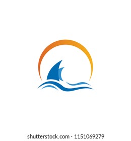 beach logo template