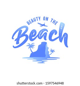 Beach Logo Template Design Vector