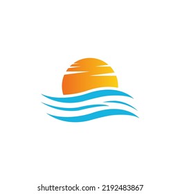 Beach Logo Template vector symbol