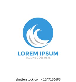 beach logo vector