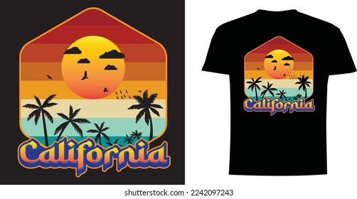 Beach Nature Design Vector File