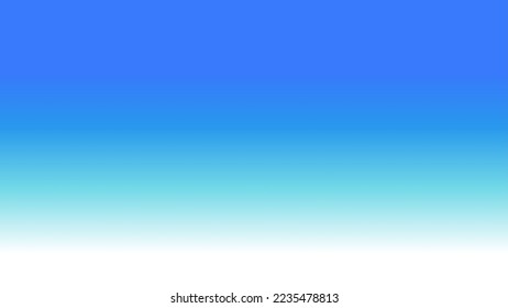 beach, ocean and blue sky gradient background. relaxing summer template or wallpaper.