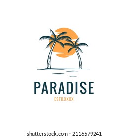 3,870 Paradise logo ideas Images, Stock Photos & Vectors | Shutterstock