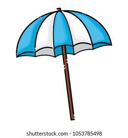 beach parasol icon 