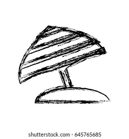 beach parasol icon