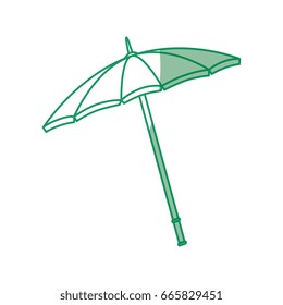 beach parasol icon