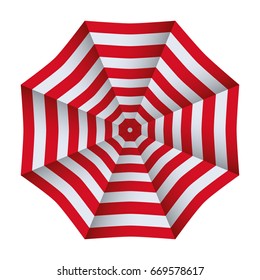 beach parasol icon 
