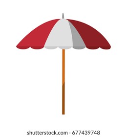 beach parasol icon