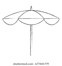 beach parasol icon