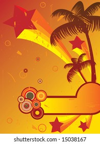 Beach party flyer
