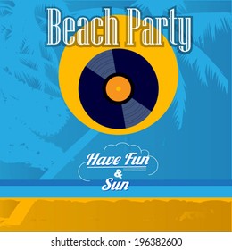 beach party in island