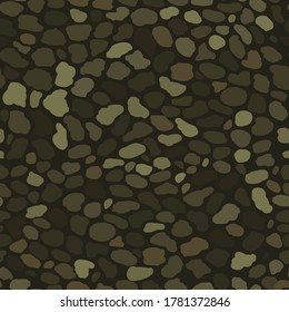 Beach pebbles seamless vector pattern backgrount texture. Inspired by nature, summer and beach symbols. Modern design for packaging, paper, fabric. print for clothes