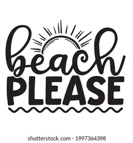 Strand bitte Hintergrund inspirierende positive Zitate, Motivation, Typografie, Schriftdesign