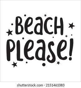  beach please Hello Summer design eps