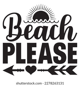 Design-Vektor-Datei für Beach-Shirt-Design