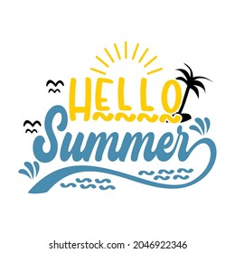 Vector de diseño de letras de citas de playa