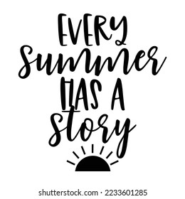 Beach Quotes Typography black and white for printing