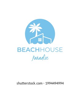 Beach house image.ai Royalty Free Stock SVG Vector