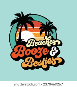 Plantilla de diseño del logotipo de la estación de playa y del tema del verano