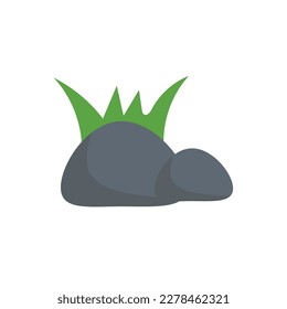 beach rocks, decorative rocks, grassy rocks