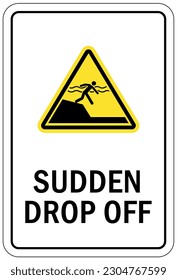 Beach safety warning sign and labels