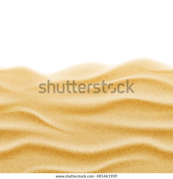 シームレスなベクター画像テクスチャ背景にビーチと砂 自然の砂波イラスト のベクター画像素材 ロイヤリティフリー