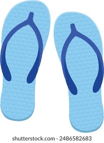 Beach sandals are sandal-type footwear made of materials that are resistant to getting wet.