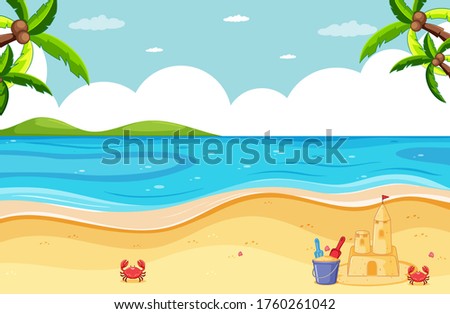 Similar – Image, Stock Photo La plage (un) Beach