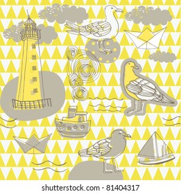 beach seamless design