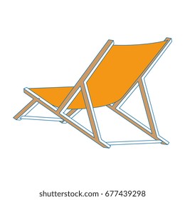 beach seat icon