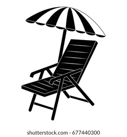 beach seat icon