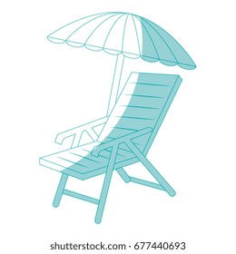 beach seat icon